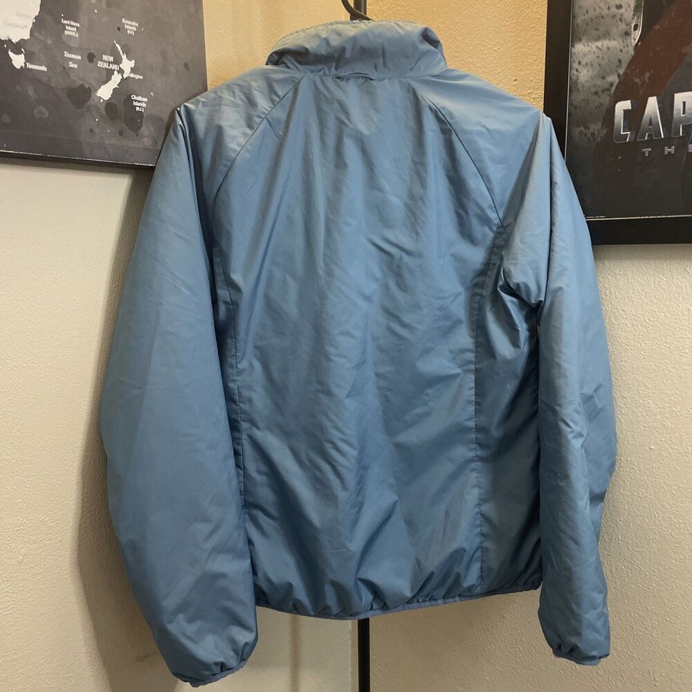 The North Face Womens Windbreaker Jacket Size Small Blue Full Zip Pockets - Picture 10 of 12